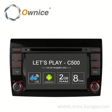 Ownice 4 Core Android 6.0 multifunction car DVD for Fiat Bravo support TV OBD DAB GPS NAVI RADIO Built 4G LTE